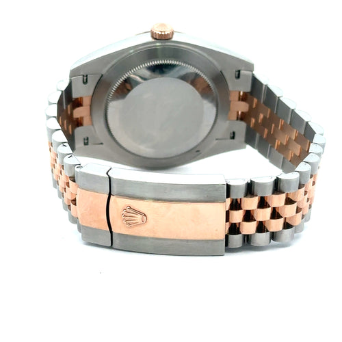 Pre-Owned Rolex Datejust 41mm 2 Tone 18k Rose Gold Watch 126331 S14753