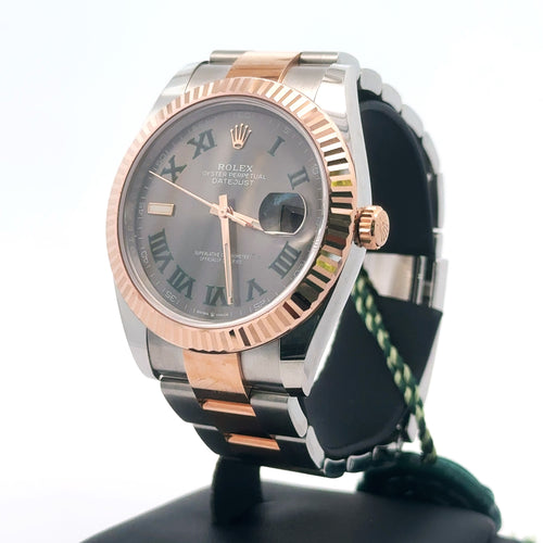 Pre-Owned Rolex Datejust 41mm, 2 tone 18k Rose Gold Watch, 126331, Fluted bezel Philadelphia