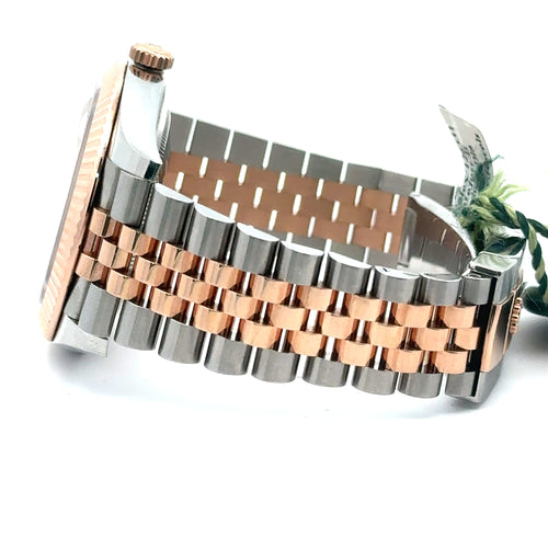 Pre-Owned Rolex Datejust 41mm, 2 tone 18k Rose Gold Watch, 126331, Fluted bezel Philadelphia