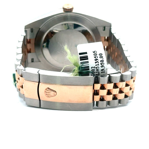 Pre-Owned Rolex Datejust 41mm, 2 tone 18k Rose Gold Watch, 126331, Fluted bezel Philadelphia