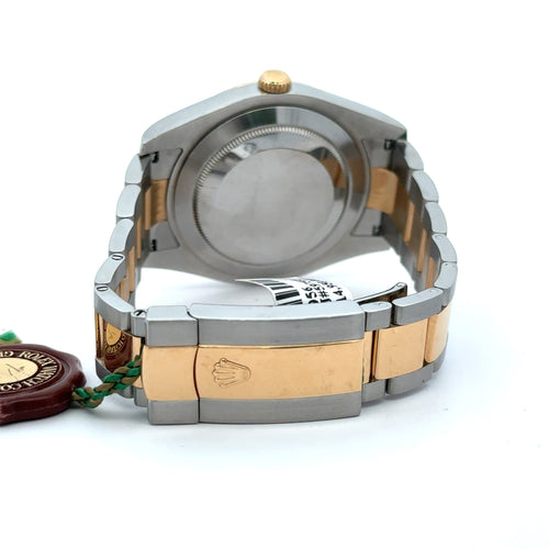 Pre-Owned Rolex Datejust 41mm 2 tone 18k Yellow Gold Watch 116333, Fluted bezel