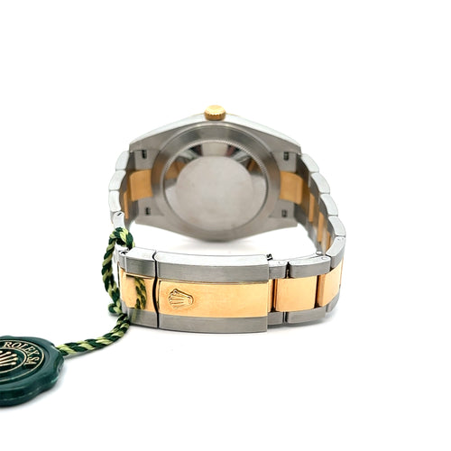 Pre-Owned Rolex Datejust 41mm 2 tone 18k Yellow Gold Watch 126333, Fluted bezel