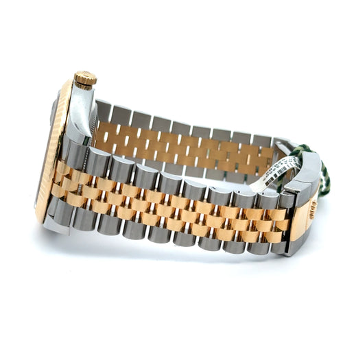 Pre-Owned Rolex Datejust 41mm 2 Tone 18k Yellow Gold Watch 126333 Fluted Bezel Philadelphia