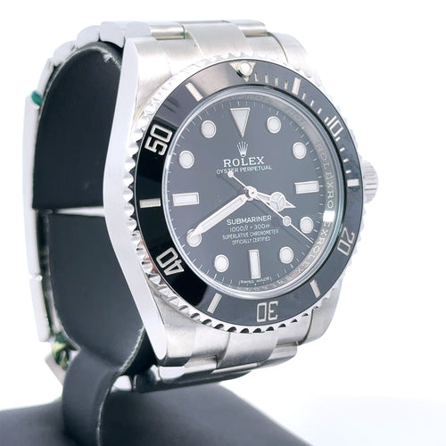 Pre-Owned Rolex Submariner 40mm Stainless Steel Watch 114060 Ceramic bezel Philadelphia