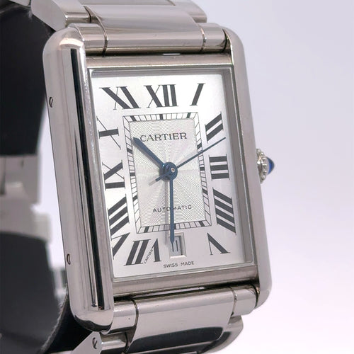 Cartier TANK Must Extra Large Steel Men's Watch WSTA0053 - Automatic - Brand New Philadelphia