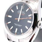 Pre-Owned Rolex Rolex Milgauss Stainless Steel Black Dial, 40mm 116400