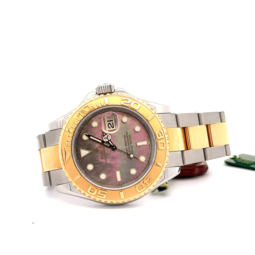 Pre-Owned Rolex Yacht Master 40mm 18k gold & Steel Watch 16623 S106712