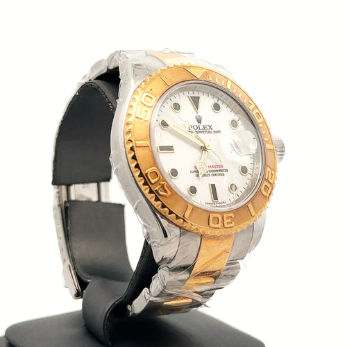 Pre-Owned Rolex Yacht Master 40mm 18k gold & Steel Watch 16623 S105837