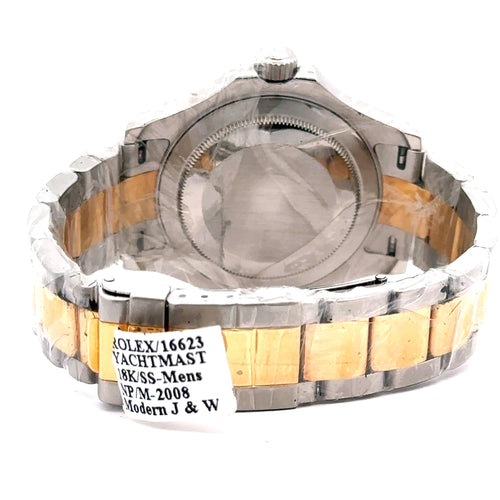 Pre-Owned Rolex Yacht Master 40mm 18k gold & Steel Watch 16623 S105837