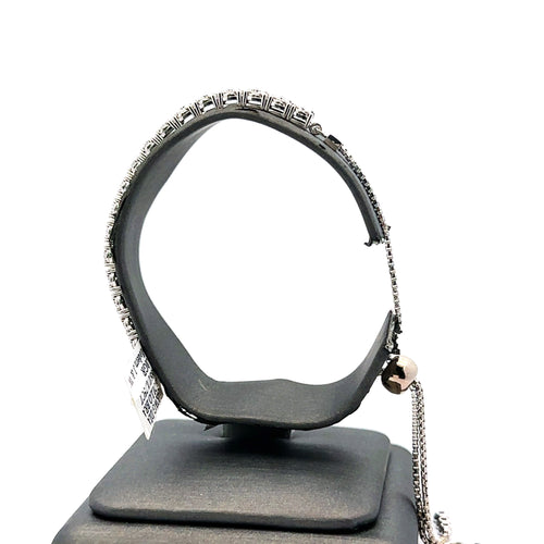 14k White Gold 1.50 CT Diamond  Bolo Bracelet, 9g, S107829