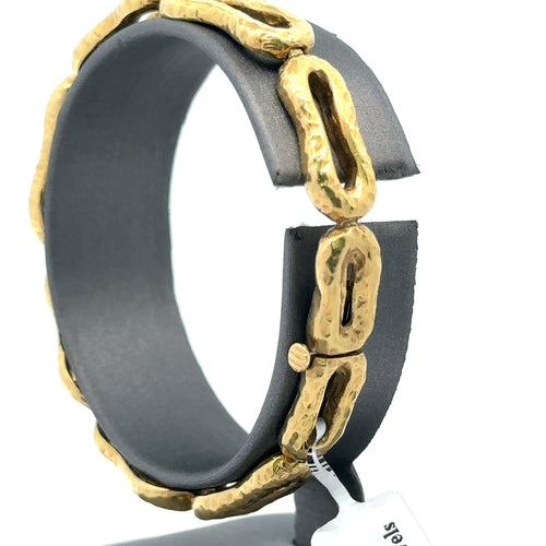 18k Yellow Gold .25CT Diamond Ladies Bracelet, 6.5", S16077