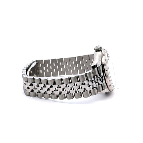 Brand New Rolex Datejust 31mm Oyster Steel Watch 278344RBR, Gold & Diamond Bezel