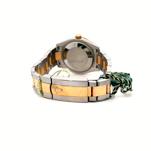 Pre-Owned Rolex Datejust 31mm 2 tone 18k Yellow Gold Watch 178343 diamond bezel