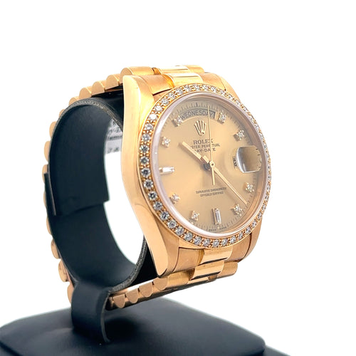 Pre-Owned Rolex Day-Date Presidential 36mm 18k Yellow Gold Watch