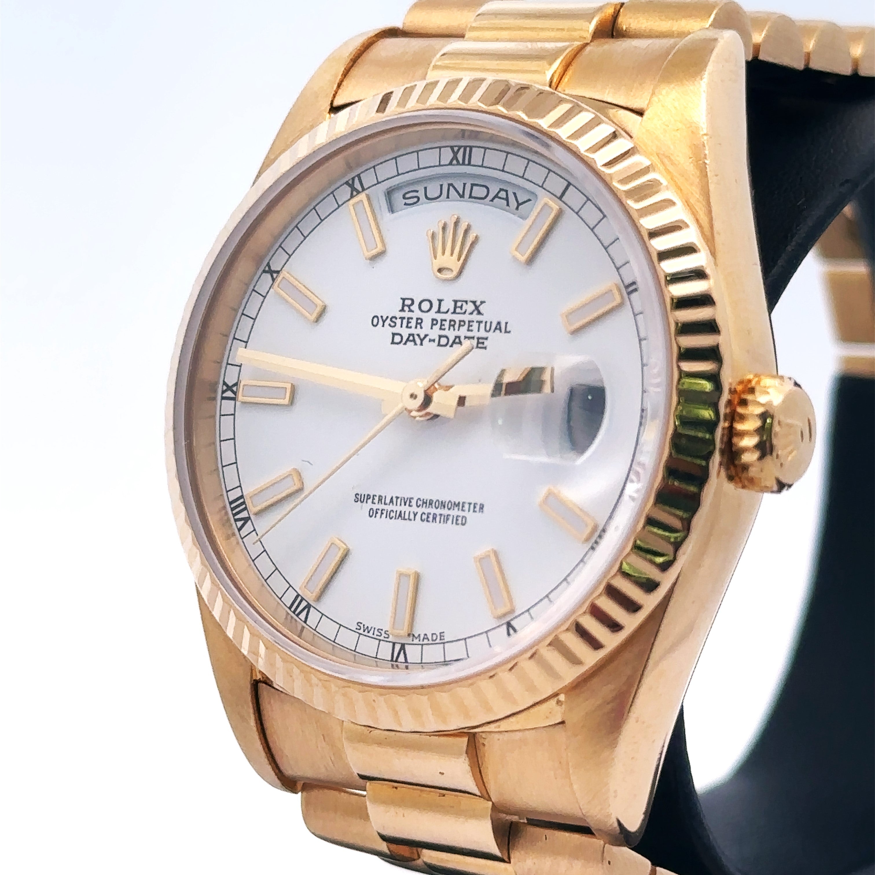 Certified pre owned rolex presidential 2025