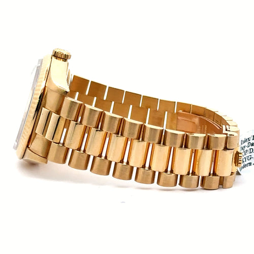 Pre-Owned Rolex Day Date Presidential 36mm 18k Yellow Gold Watch 18238