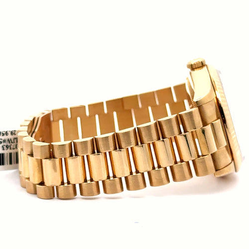 Pre-Owned Rolex Day Date Presidential 36mm 18k Yellow Gold Watch 18238