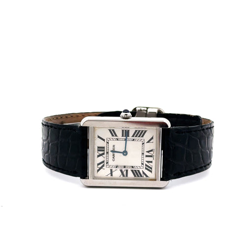 Cartier Tank Solo 2715, quarts, 27 x 35 mm Watch- Pre Owned