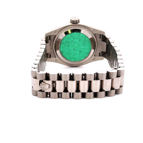 Pre-Owned Rolex Datejust Presidential 26mm 18k white Gold Watch 179179