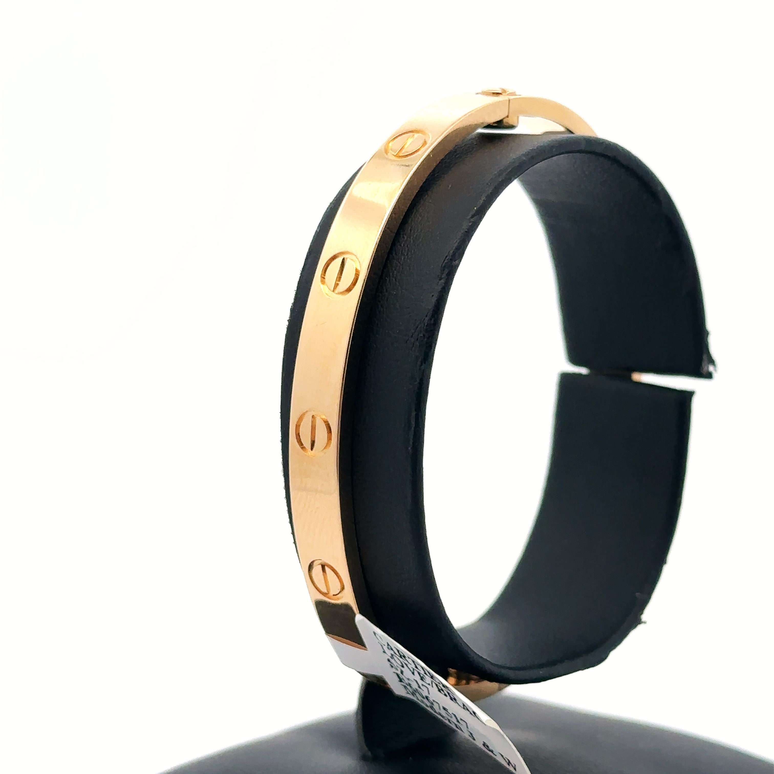 Pre Owned Cartier Love Bracelet Size 17 2021 Box Papers