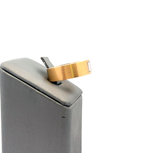 Chopard Happy Diamonds 18k Yellow Gold Band Ring Size 8, 11.2grams