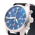 IWC PILOT’S WATCH CHRONOGRAPH 41MM - IW388101- BLUE - Pre Owned - S16152