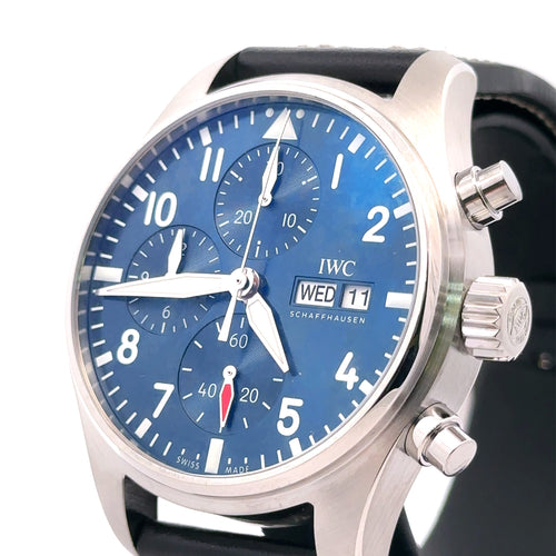 IWC PILOT’S WATCH CHRONOGRAPH 41MM - IW388101- BLUE - Pre Owned - S16152