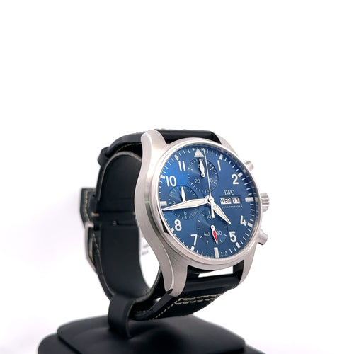 IWC PILOT’S WATCH CHRONOGRAPH 41MM - IW388101- BLUE - Pre Owned - S16152