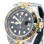 Rolex GMT-MASTER II 40mm Watch Oystersteel & 18k Gold, 126713GRNR, NEW