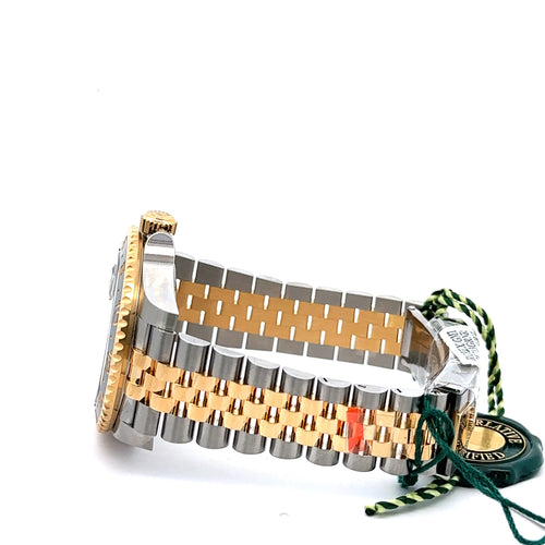 Rolex GMT-MASTER II 40mm Watch Oystersteel & 18k Gold, 126713GRNR, NEW