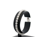 14k White Gold 14.00 CT lab grown Diamond Tennis Bracelet 17.3g, 7", S108010