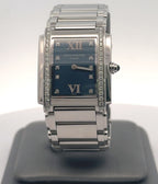 Patek Philippe 20-4 4910/10A Stainless Steel Diamond Dial Ladies Watch S16307