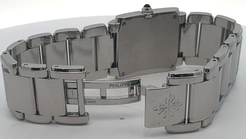 Patek Philippe 20-4 4910/10A Stainless Steel Diamond Dial Ladies Watch S16307