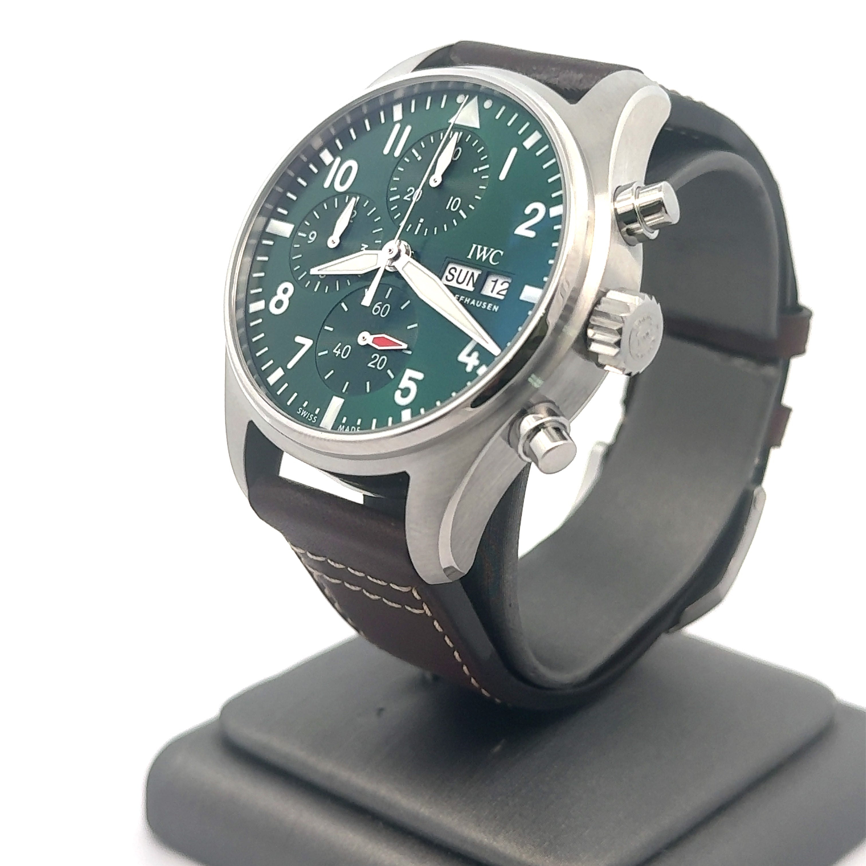 IWC PILOT'S WATCH CHRONOGRAPH 41MM - IW388103 - GREEN