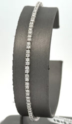 Platinum 2.50CT Diamond Tennis Ladies Bracelet, 8.8g, 7,5", S16502