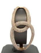 14k Yellow Gold 3.25CT Diamond Ladies Bangle Bracelet, 21.3gm, S16598