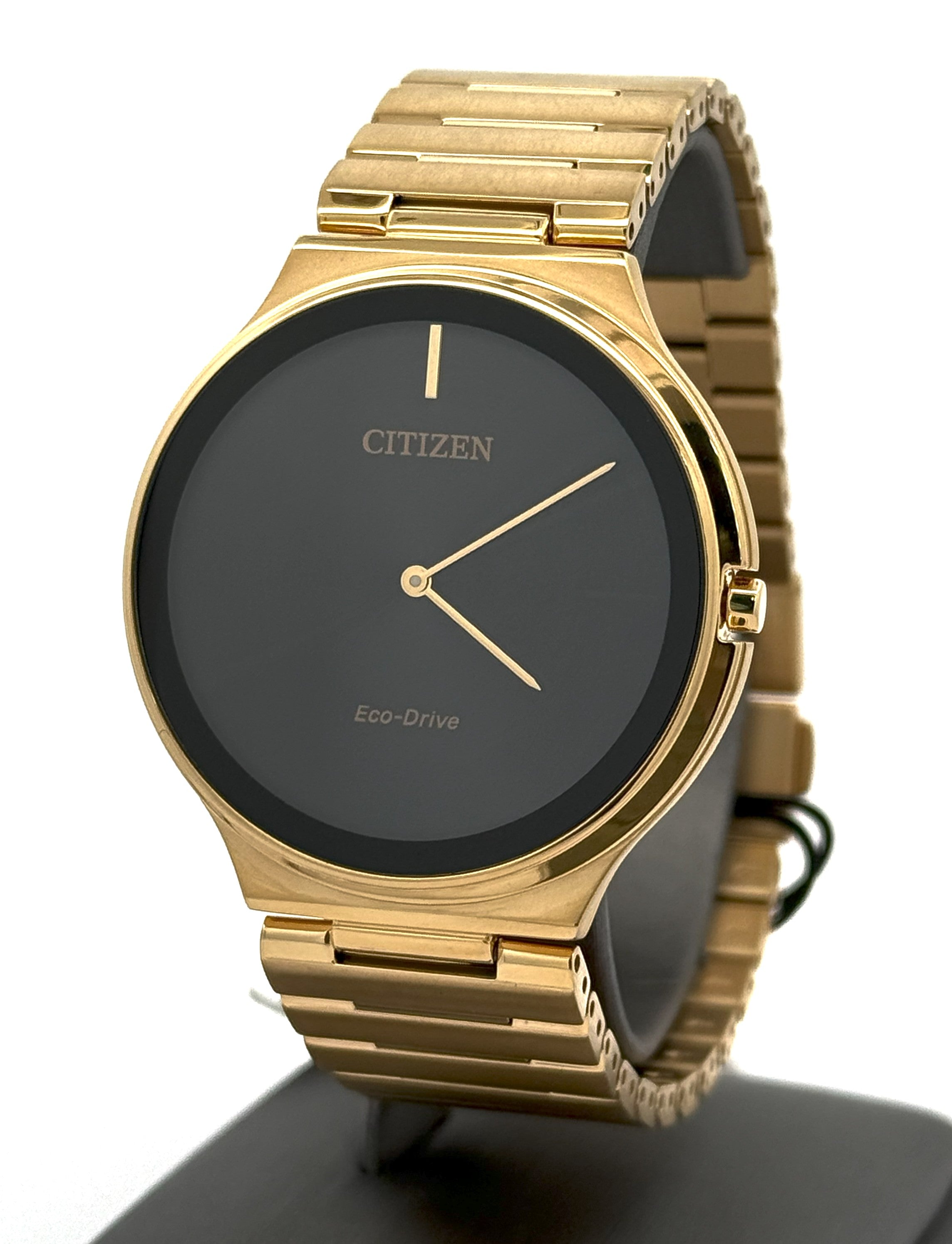 ゴールドメダル　17T Citizen Men's Quartz in Gold Tone Stainless Steel – Joyce's Fine