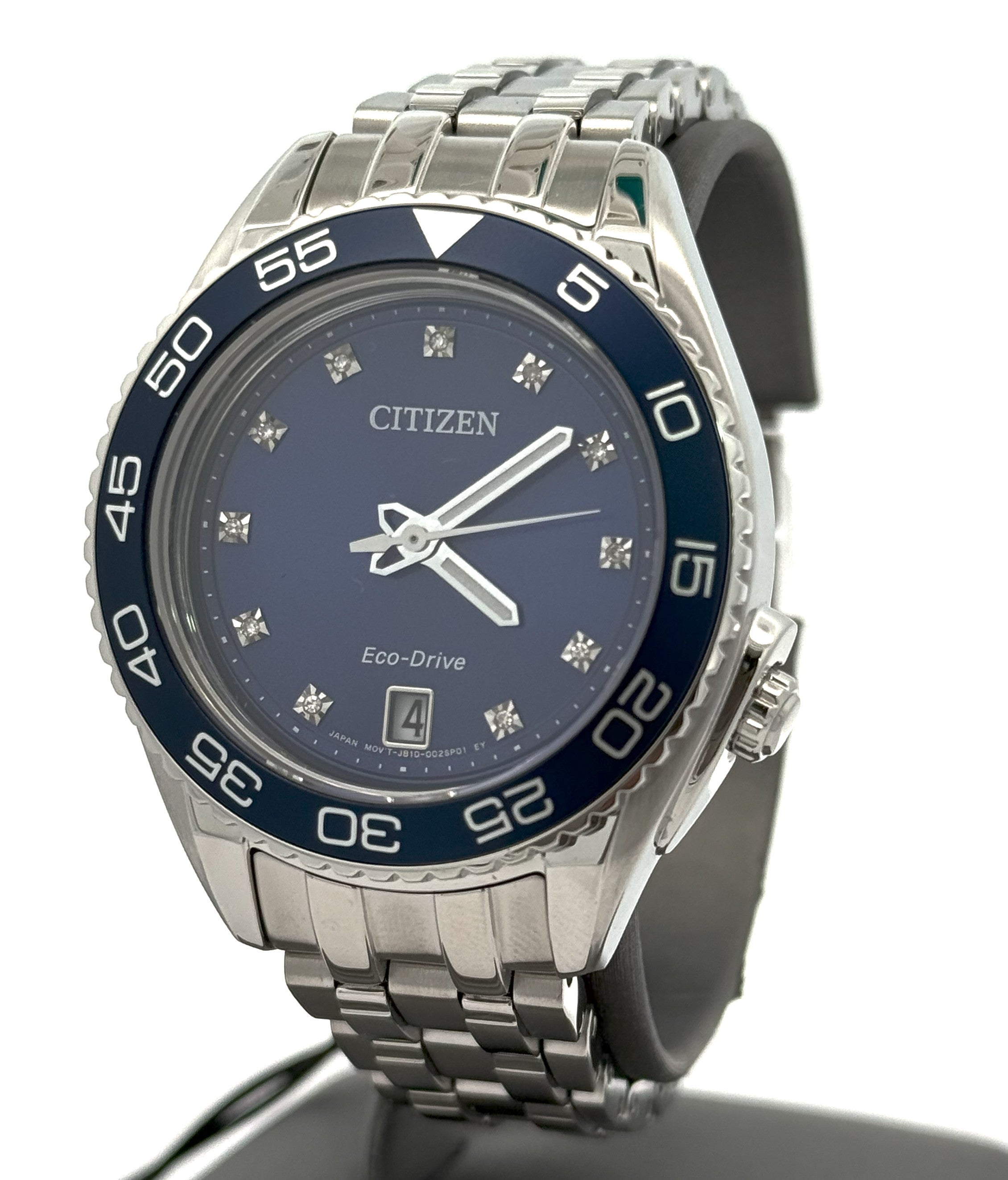 Citizen Carson blue dial 35mm Stainless Steel Watch FE6160-57L