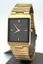 Citizen Stiletto Eco Drive Stainless Steel black dial 28mm Watch, AR3102-51E