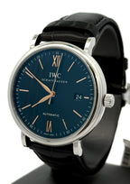 IWC Portofino Automatic Watch 40MM BLUE DIAL - IW356523, S14400