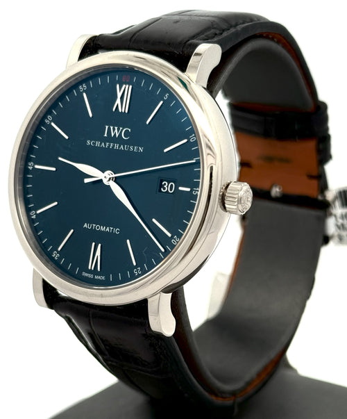 IWC Portofino Automatic Watch 40MM Blue DIAL - IW356512, S14031