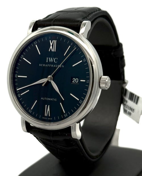 IWC Portofino Automatic Watch 40MM Black DIAL - IW356502, S14399