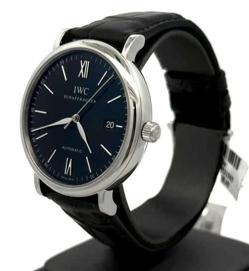 IWC Portofino Automatic Watch 40MM Black DIAL - IW356502, S14399