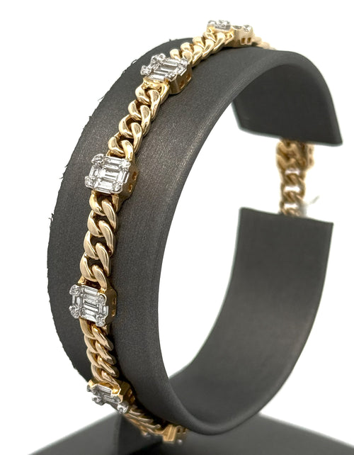 14k Yellow Gold 2.65CT Lady Diamond Tennis Bracelet, 7", 15.2G S108588