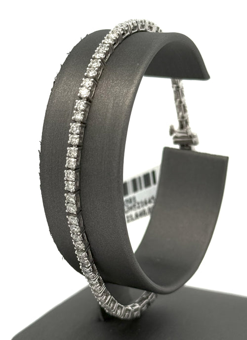 Platinum 3.50CT Diamond Tennis Ladies Bracelet, 10.4g, 7,5", S16501