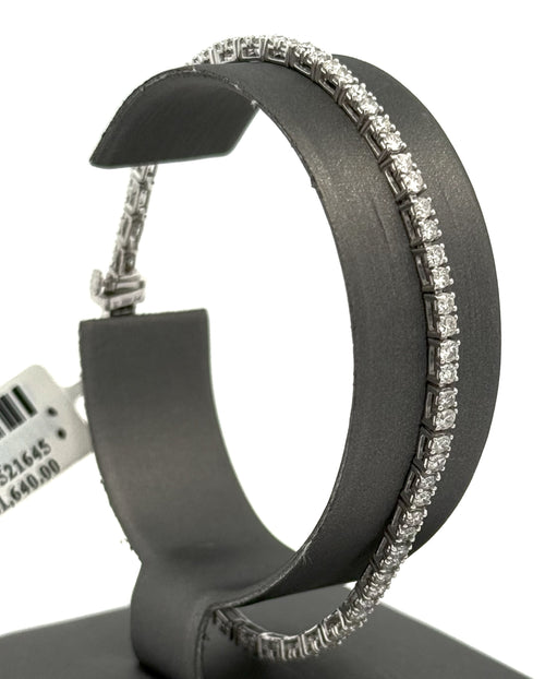 Platinum 3.50CT Diamond Tennis Ladies Bracelet, 10.4g, 7,5", S16501