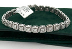 14k White Gold 3.50 Ct Diamond Tennis Bracelet, 20g, 7", S105331