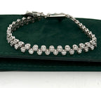 14k White Gold 3.25 CT Diamond Bracelet, 13.7gm, S105306