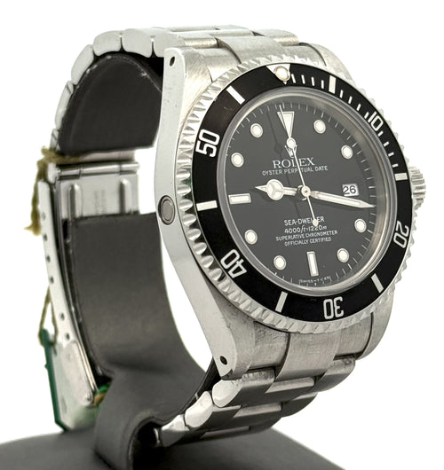 Pre-owned Rolex Sea-Dweller 16600 - 40mm - Stainless Steal 4000ft, S106400
