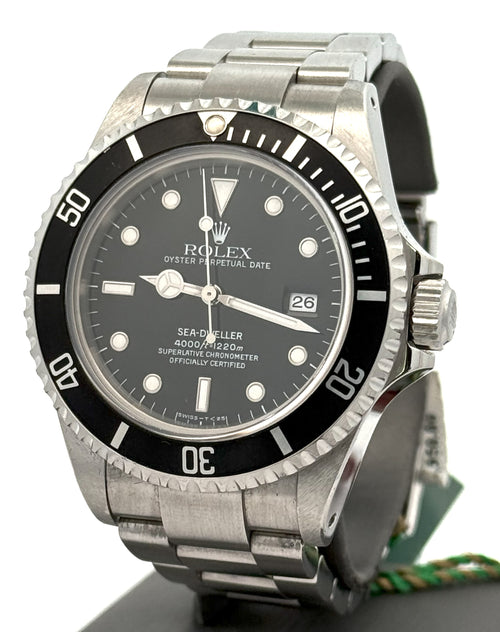 Pre-owned Rolex Sea-Dweller 16600 - 40mm - Stainless Steal 4000ft, S106400